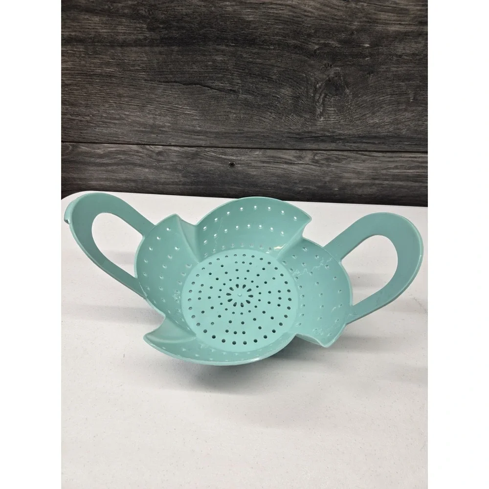 Crofton Silicone Pot Pressure Cooker Vegetable‎ Food Steamer Basket Large